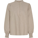 MARTA DU CHATEAU Marta du Chateau dame bluse MdcMalou 7913 Blouse Sand2