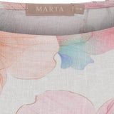 MARTA DU CHATEAU Marta du Chateau dame bluse MdcMathea 86493 Blouse Pink Flower