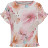 MARTA DU CHATEAU Marta du Chateau dame bluse MdcMathea 86493 Blouse Pink Flower