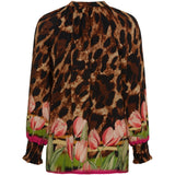 MARTA DU CHATEAU Marta du Chateau dame bluse MdcMelanie 6496 Restudsalg Marrone3244TPK