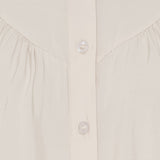 MARTA DU CHATEAU Marta du Chateau dame bluse MdcMelodie 58210 Restudsalg DarkBeige32