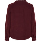 MARTA DU CHATEAU Marta du Chateau dame bluse MdcMorgana 2518115V Restudsalg Bordeaux6269