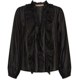 MARTA DU CHATEAU Marta du Chateau dame bluse MdcNaira 58221M Shirt Black