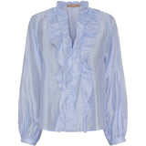 MARTA DU CHATEAU Marta du Chateau dame bluse MdcNaira 58221M Shirt LightBlue982
