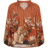 MARTA DU CHATEAU Marta du Chateau dame bluse MdcOctavia 003B Shirt Coccio6022