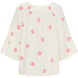 MARTA DU CHATEAU Marta du Chateau dame bluse MdcPutte 7316 Shirt Yellow Heart