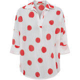 MARTA DU CHATEAU Marta du Chateau dame bluse MdcRiva 851928 Blouse Red