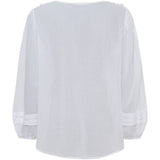 MARTA DU CHATEAU Marta du Chateau dame bluse MdcRosamaria TC68179 Blouse White