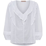 MARTA DU CHATEAU Marta du Chateau dame bluse MdcRosamaria TC68179 Blouse White