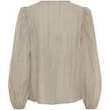 MARTA DU CHATEAU Marta du Chateau dame bluse MdcRoselle 58136PM Shirt Fango