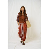 MARTA DU CHATEAU Marta du Chateau dame bluse MdcValoria 68281 Shirt Brown