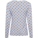 MARTA DU CHATEAU Marta du Chateau dame bluse top MdcElissa 7914 Top Celeste1259tpu