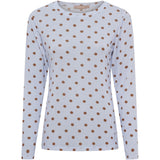 MARTA DU CHATEAU Marta du Chateau dame bluse top MdcElissa 7914 Top Celeste1259tpu