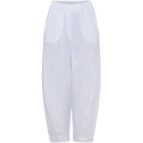 MARTA DU CHATEAU Marta du Chateau dame bukser MdcEvra TC16635M Pant Optical White