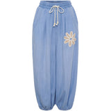 MARTA DU CHATEAU Marta du Chateau dame bukser MdcOlive SW5167 Jeans Denim