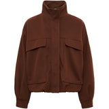 MARTA DU CHATEAU Marta du Chateau dame jakke MdcLumi 7896 Jacket Caffe