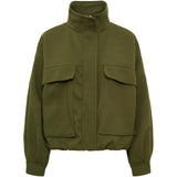 MARTA DU CHATEAU Marta du Chateau dame jakke MdcLumi 7896 Jacket Military