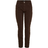 MARTA DU CHATEAU Marta du Chateau dame jeans MdcNora MDC229-8711 Jeans Brown