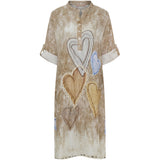 MARTA DU CHATEAU Marta du Chateau dame kjole MdcArmina 8235A Dress Marrone8435tpf