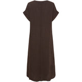 MARTA DU CHATEAU Marta du Chateau dame kjole MdcAstra TC59555M Dress Mocha93913