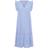 MARTA DU CHATEAU Marta du Chateau dame kjole MdcElma 5795 Dress Sky Blue