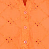 MARTA DU CHATEAU Marta du Chateau dame kjole MdcFelicia 7138 Dress Arancio