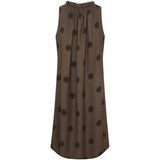 MARTA DU CHATEAU Marta du Chateau dame kjole MdcLuppa 2315B Dress Brown