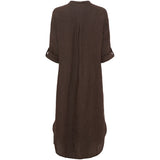 MARTA DU CHATEAU Marta du Chateau dame kjole MdcMarike 93911-1 Dress Mocha93913