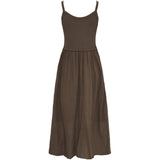 MARTA DU CHATEAU Marta du Chateau dame kjole MdcRaymonde 22586 Dress Choco