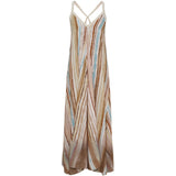 MARTA DU CHATEAU Marta du Chateau dame kjole MdcViolette 59679 Dress Beige