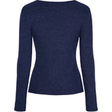 MARTA DU CHATEAU Marta du Chateau dame langærmet t-shirt 38915M LS Tee Navy