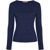 MARTA DU CHATEAU Marta du Chateau dame langærmet t-shirt 38915M LS Tee Navy
