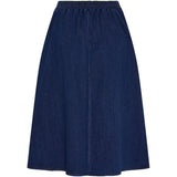 MARTA DU CHATEAU Marta du Chateau dame nederdel MdcAila 257080J Skirt Medium Blue