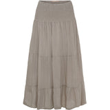 MARTA DU CHATEAU Marta du Chateau dame nederdel MdcAnora 5201G Skirt Fango104