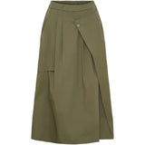 MARTA DU CHATEAU Marta du Chateau dame nederdel MdcLinnea 257050 Skirt Army