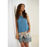 MARTA DU CHATEAU Marta du Chateau dame shorts MdcTora 266194 Shorts CelesteNPC512