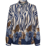 MARTA DU CHATEAU Marta du Chateau dame skjorte MdcCapri 2615 Shirt JeansPH1344B