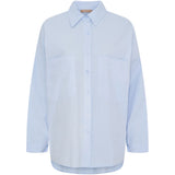 MARTA DU CHATEAU Marta du Chateau dame skjorte MdcCecile 85530 Shirt Sky5437