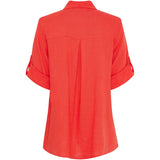 MARTA DU CHATEAU Marta du Chateau dame skjorte MdcKiara 258354 Shirt Red5604