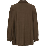 MARTA DU CHATEAU Marta du Chateau dame skjorte MdcLagoon 7546 Shirt Moro