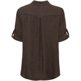 MARTA DU CHATEAU Marta du Chateau dame skjorte MdcLarisa 268434 Shirt Mocca