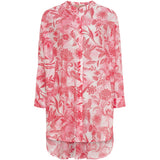 MARTA DU CHATEAU Marta du Chateau dame skjorte MdcLucca 259095 Shirt Red