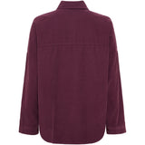 MARTA DU CHATEAU Marta du Chateau dame skjorte MdcMaelys 258037V Shirt Bourgogne78003
