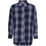 MARTA DU CHATEAU Marta du Chateau dame skjorte MdcOrlanda 7497 Shirt Navy79236