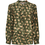 MARTA DU CHATEAU Marta du Chateau dame skjorte MdcSpinel 7606 Restudsalg Military636tpz
