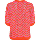 MARTA DU CHATEAU Marta du Chateau dame strik MdcAlphonsine 2259 Knit Orange