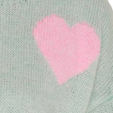 MARTA DU CHATEAU Marta du Chateau dame strik MdcAmarante 64023 Knit Aqua/Panna/Pink