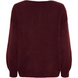 MARTA DU CHATEAU Marta du Chateau dame strik MdcAmarante 64023 Knit Wine