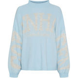 MARTA DU CHATEAU Marta du Chateau dame strik MdcAria 8111 Knit Light Blue/Beige