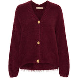 MARTA DU CHATEAU Marta du Chateau dame strik MdcDakota 809 Cardigan Bordeaux